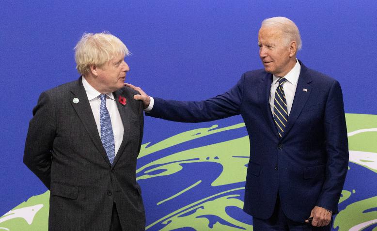 Boris Johnson and Joe Biden, COP26