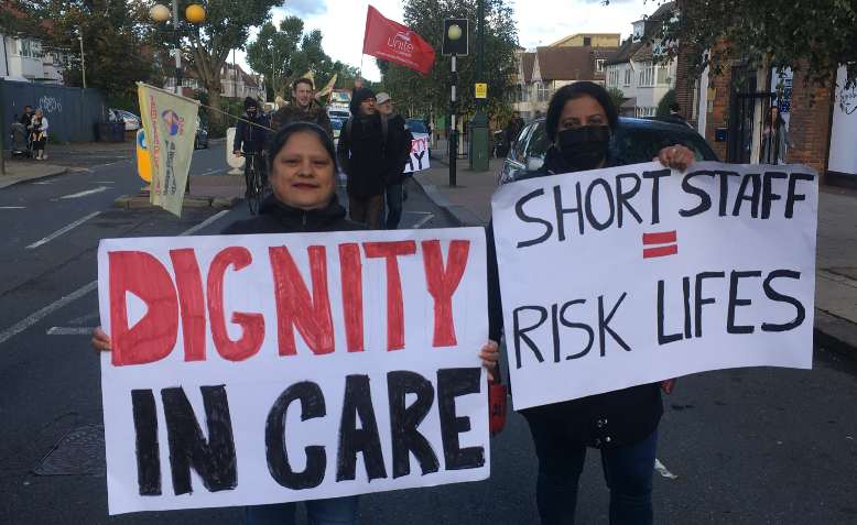 Sage Nursing Home strike