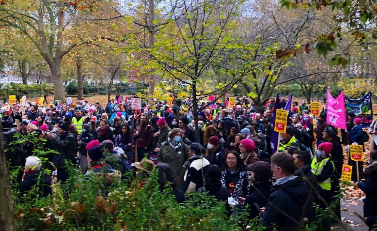 London UCU rally