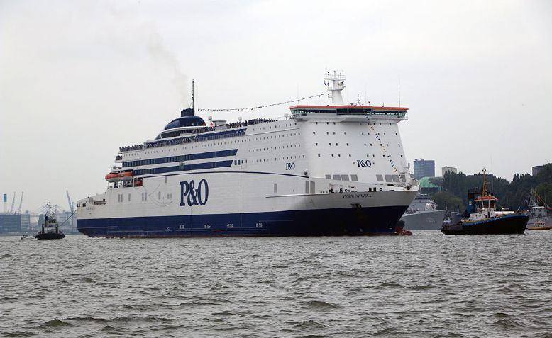 P&O ferry “Pride of Hull”. Photo: Roel Hemkes from Amersfoort, Netherlands / cropped from original / licensed under CC BY 2.0, linked at the bottom of article