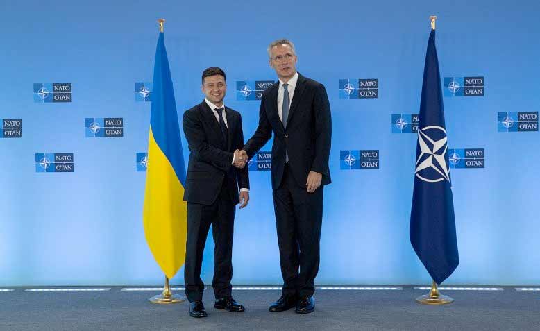 Zelensky and Stoltenberg in Brussels