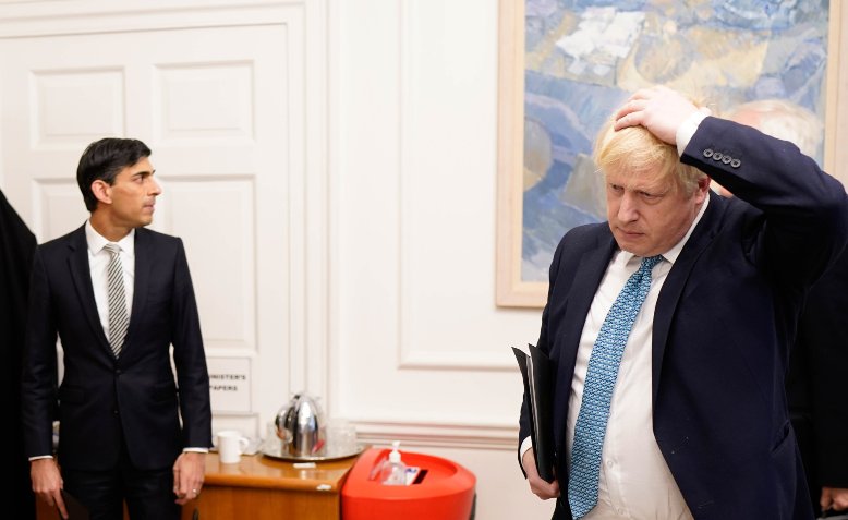 Boris Johnson and Rishi Sunak