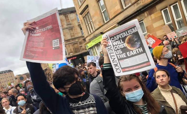 COP26 protest, Glasgow