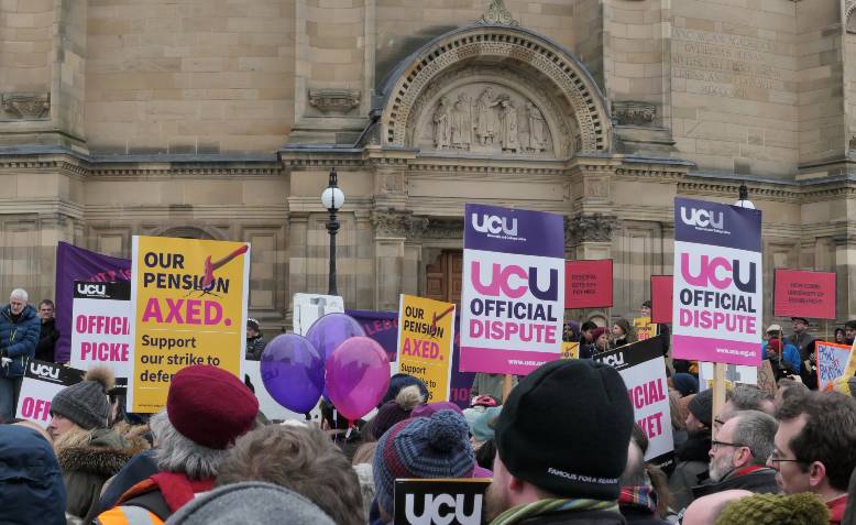 UCU rally