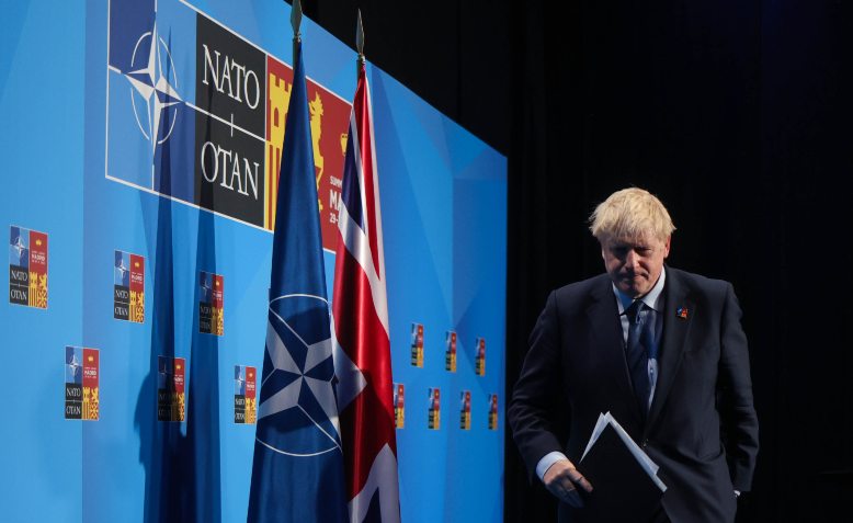 Boris Johnson, Nato Summit 2022