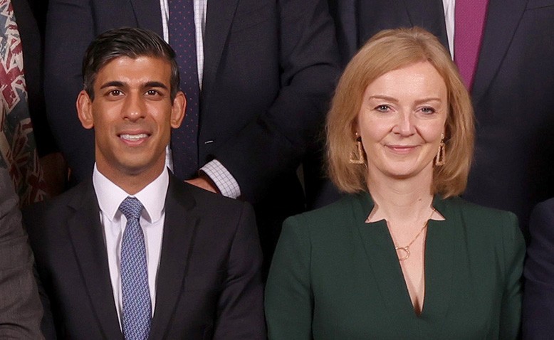 Rishi Sunak and Liz Truss