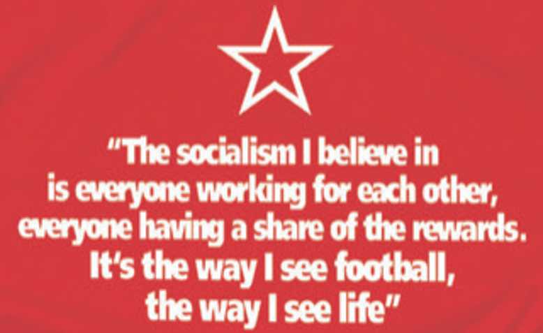 Shankly's socialism. Photo: Philosophy Football