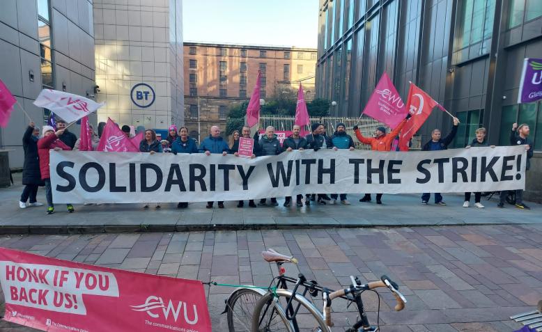 CWU Glasgow strike