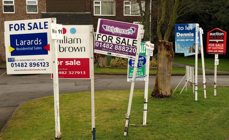 For Sale signs