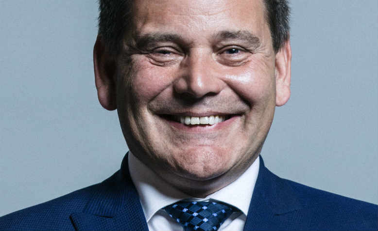 Andrew Bridgen’s official portrait, 2017. Photo: Wikimedia/Chris McAndrew  