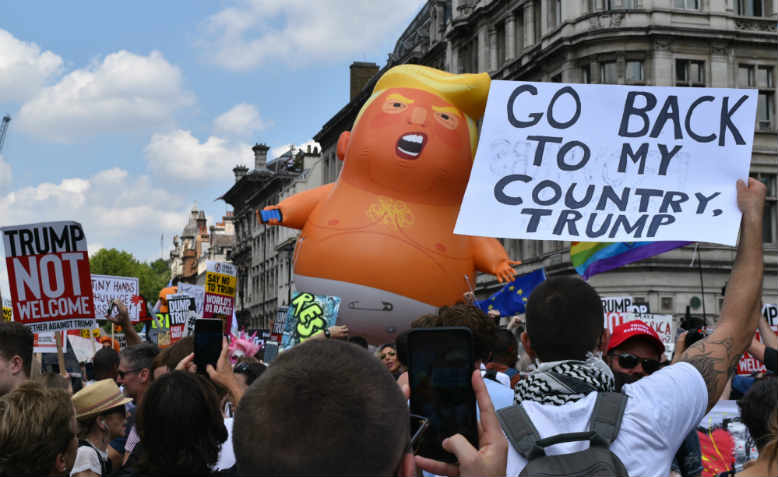 Trump Baby in London, 2018. Photo: Flickr/Loco Steve 