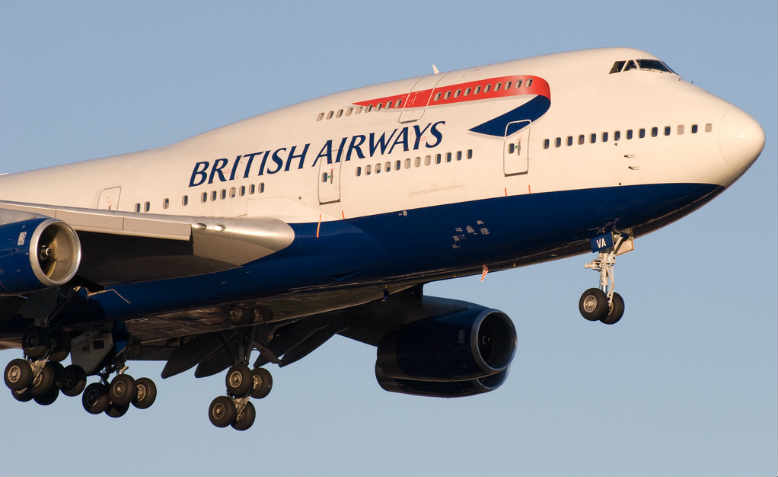 British Airways 747-400 landing at Toronto-Pearson in 2007. Photo: Flickr/ BriYYZ