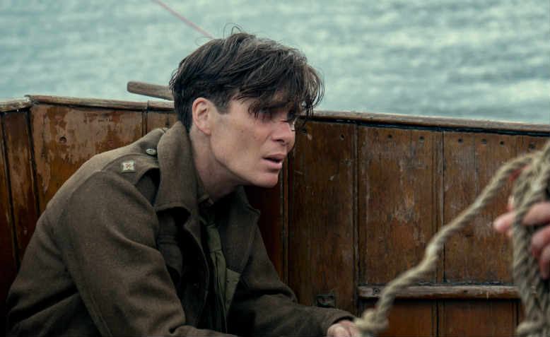 Cillian Murphy as the shellshocked squaddie in Christopher Nolan’s Dunkirk (2017).  Photo: Warner Bros 