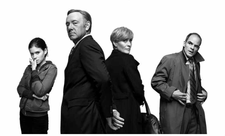 US television series House of Cards originally authored by the Tory Michael Dobbs, now Lords Dobbs. Photo: Netflix 