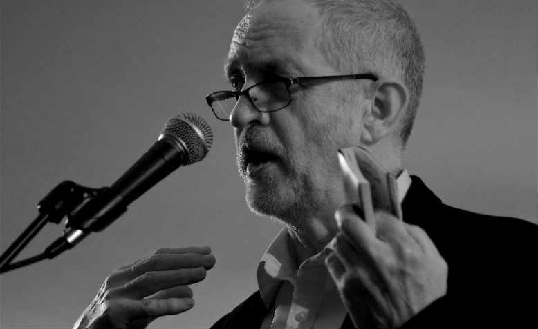 Jeremy Corbyn speaking in 2016. Photo: Flickr/ Plashing Vole