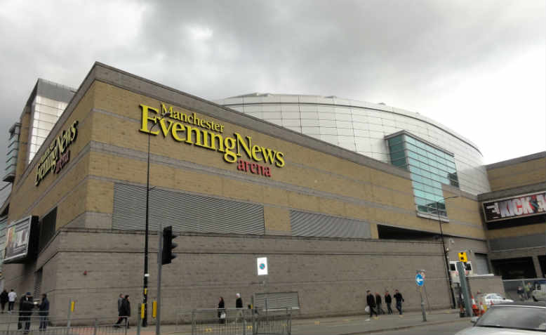 Outside the Manchester Arena, 2010. Photo: Wikimedia/J4YP34