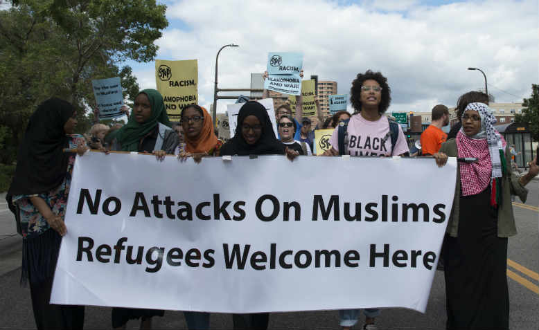 Anti-racist protesters in Minneapolis in 2016. Photo: Flickr/ Fibonacci Blue