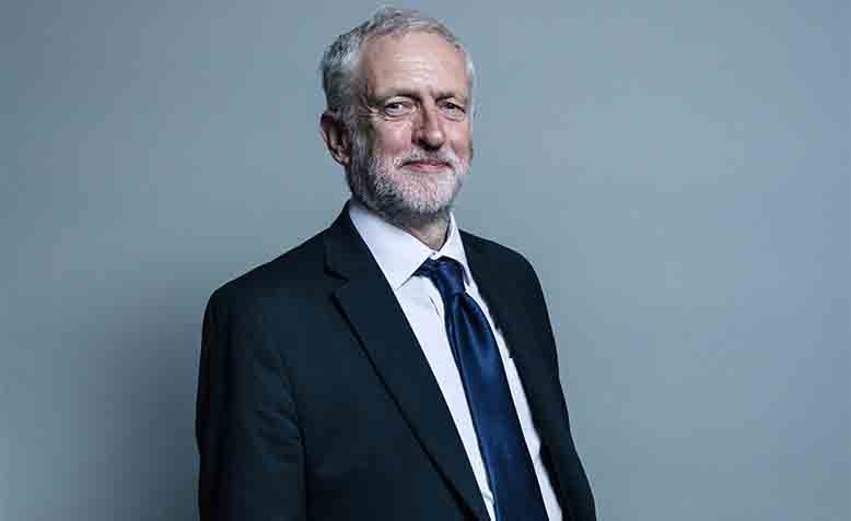 Leader of the opposition, Jeremy Corbyn. Photo: Wikipedia