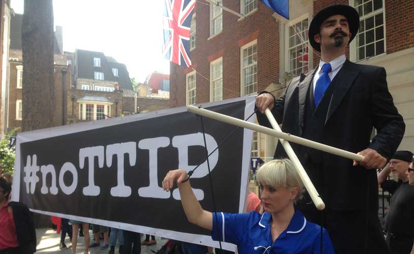 TTIP day of protest