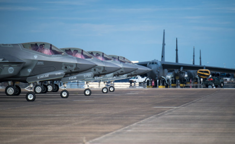 F-35 Lightning aircraft from Eglin Air Force Base. Photo: US Air Force