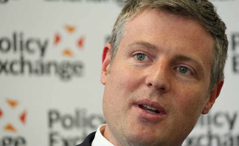 Zac Goldsmith discussing climate change in 2013. Photo: Flickr/Policy Exchange 