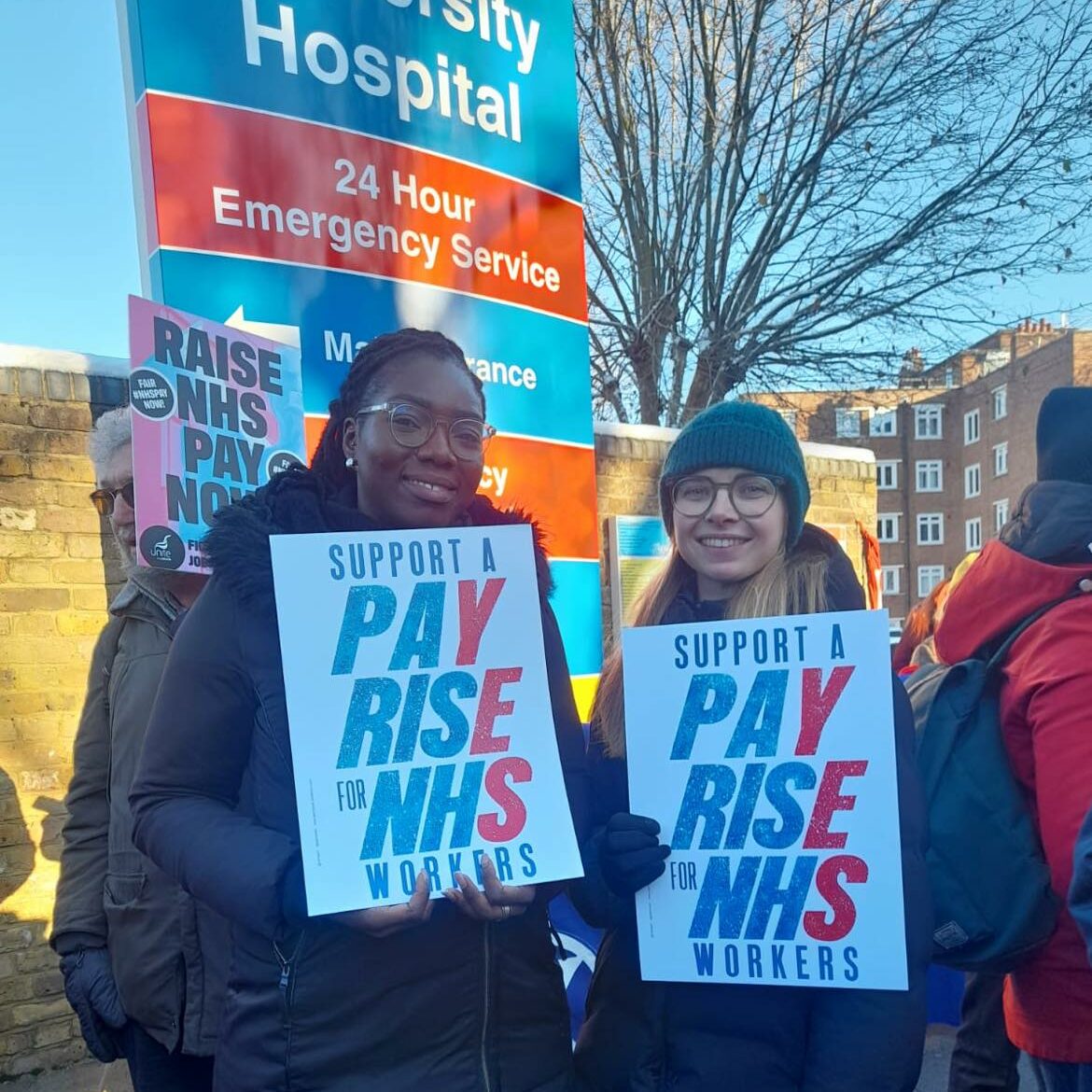 4% won't pay the rent': Nurses begin historic strike