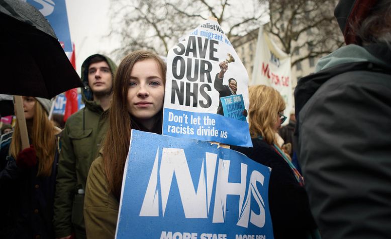 Emergency Demo: NHS in Crisis: Fix it Now! London 2018