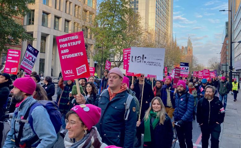 UCU strike national demonstration