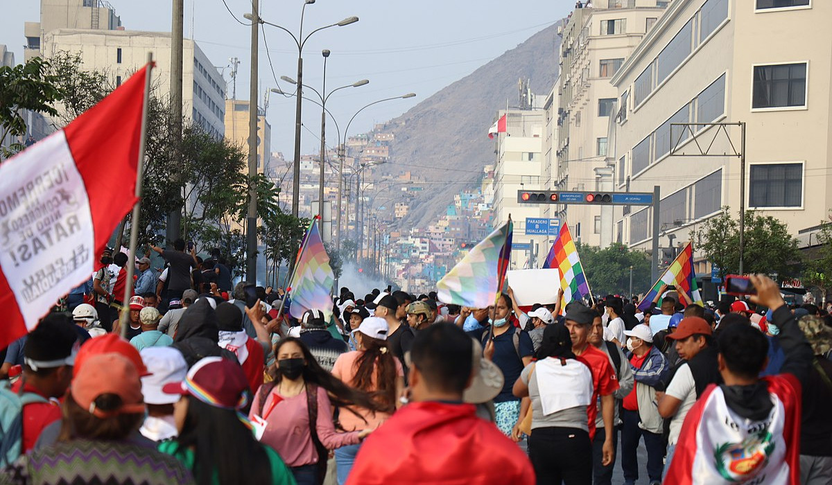 Protests in Lima December 2022