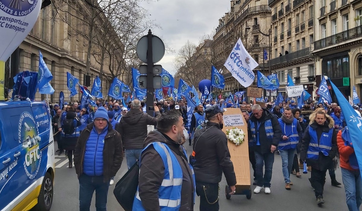 7 March General Strike, Paris