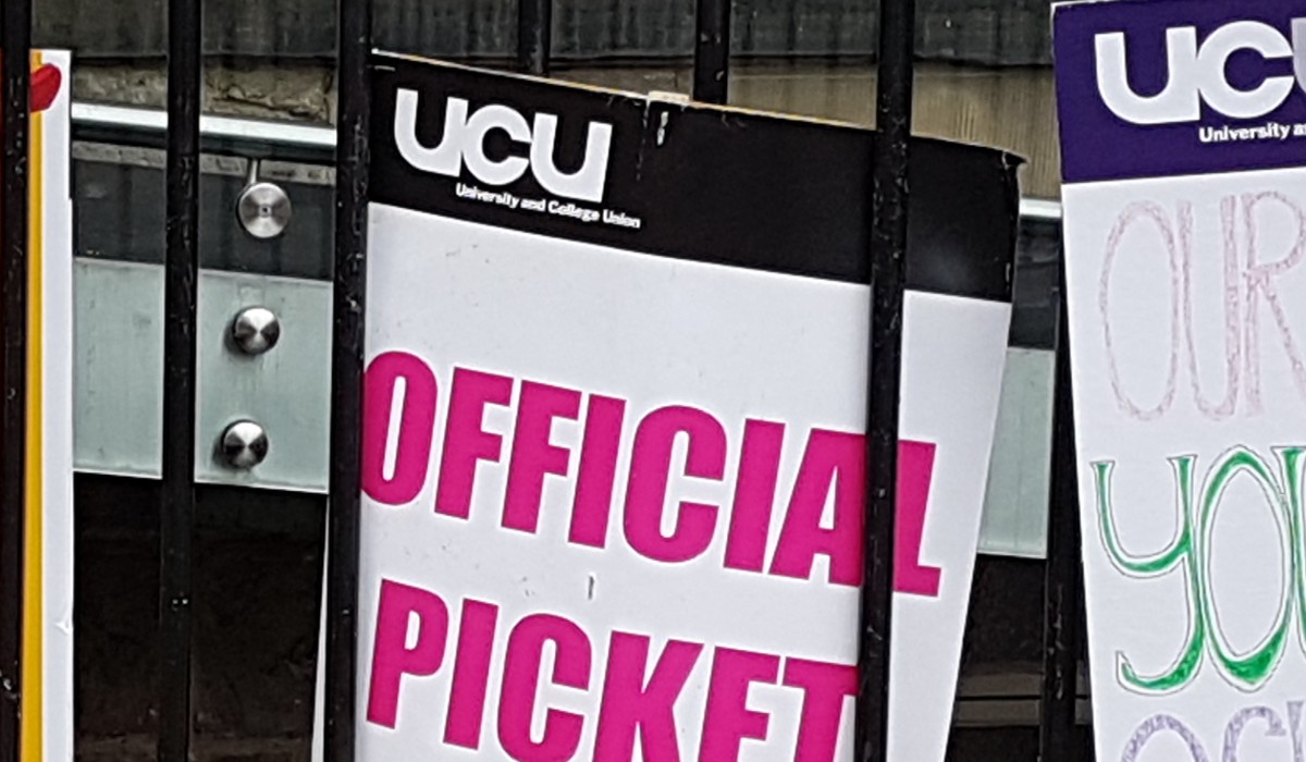 UCU placards