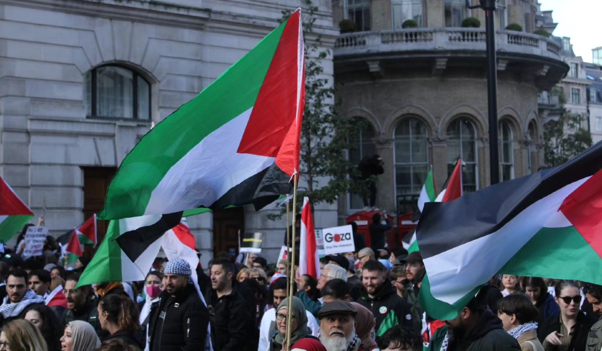 London Palestine march