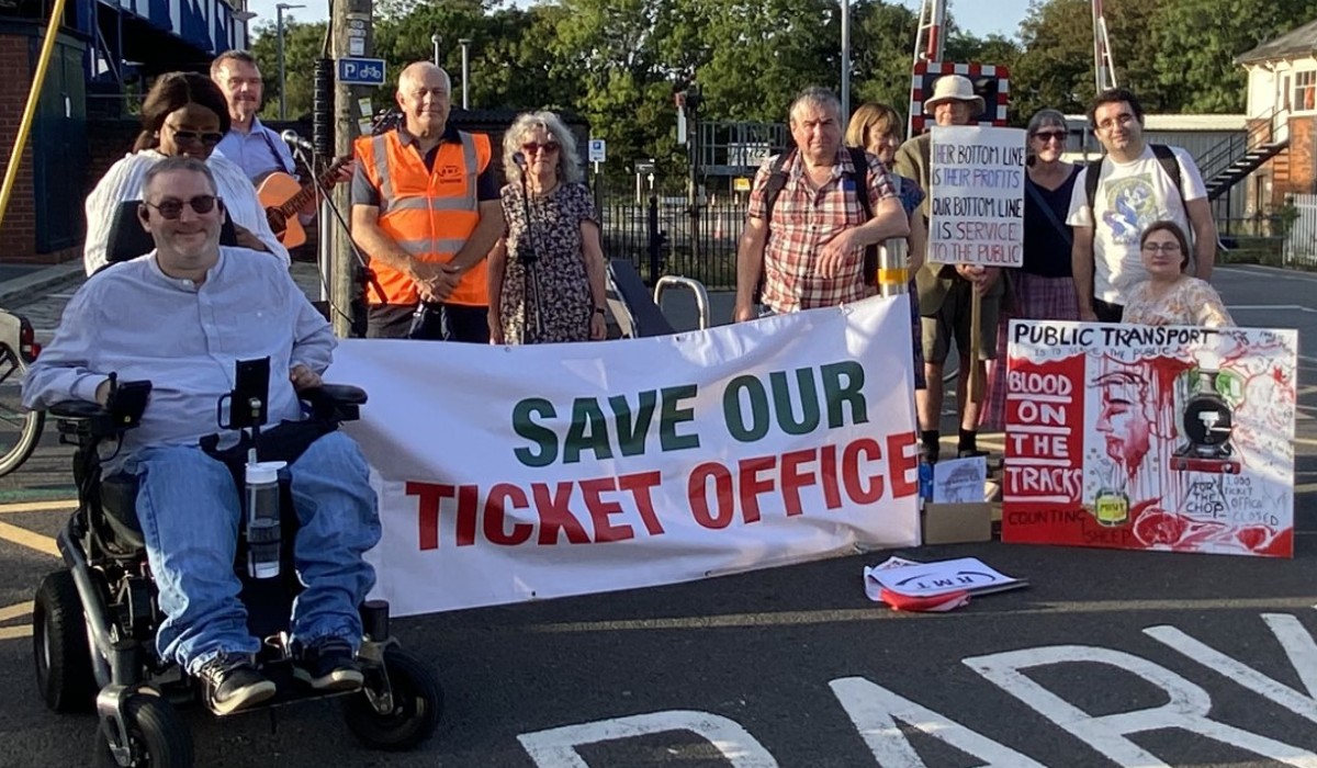 Campaigners in Truro, September 2023