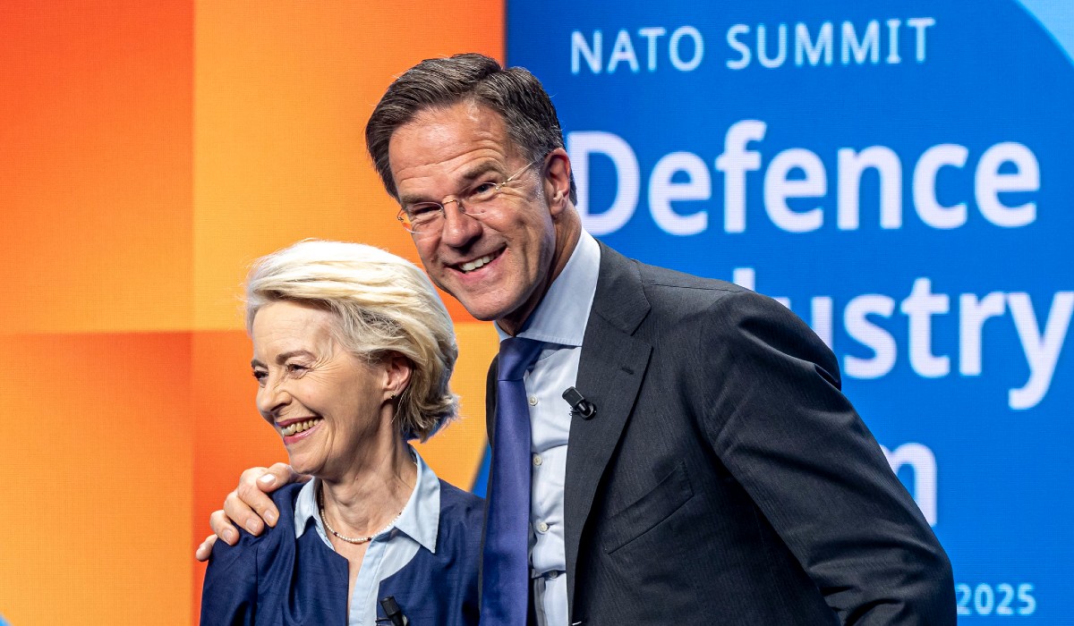 Plenary session with NATO Secretary General Mark Rutte and Ursula Von Der Leyen