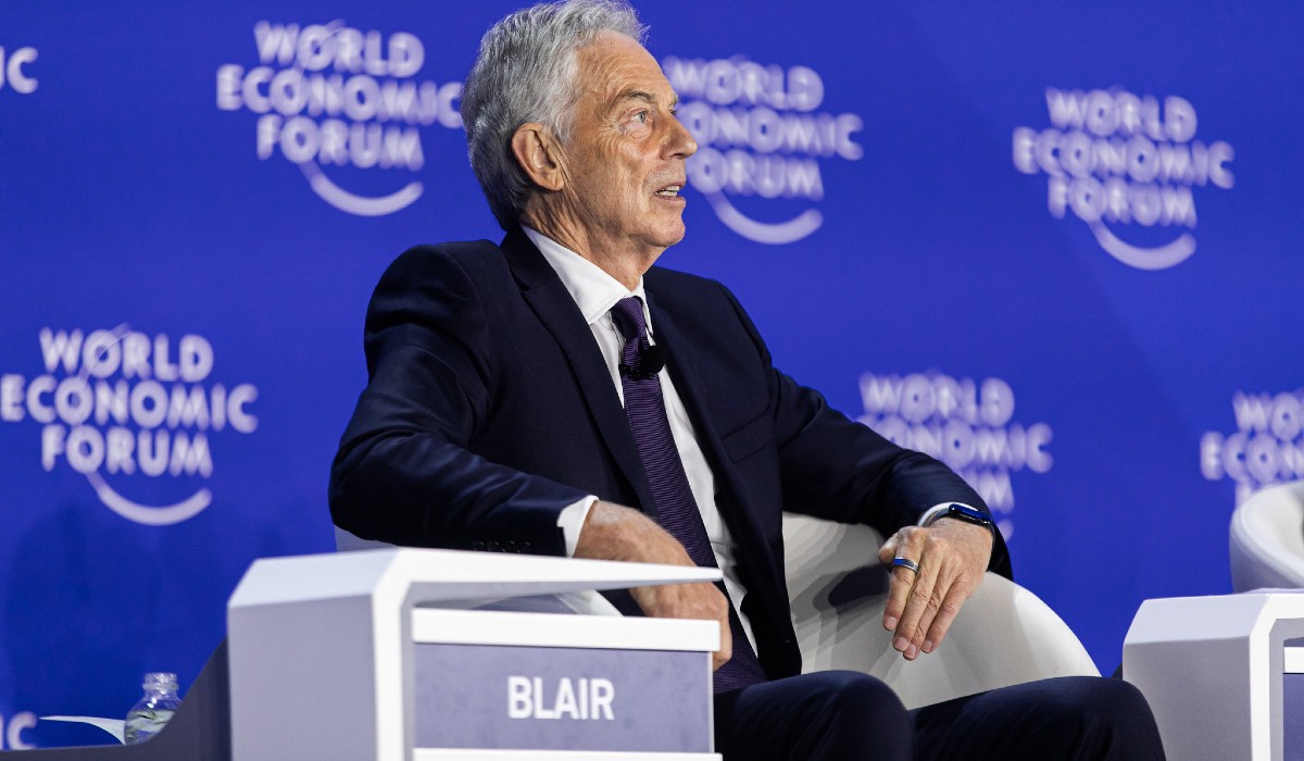 Tony Blair at World Economic Forum 2025
