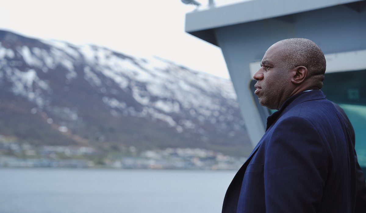 David Lammy in the Arctic