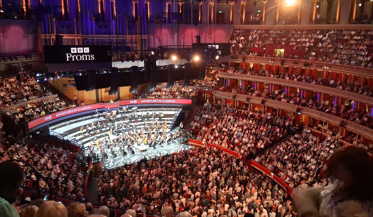 BBC Proms at Royal Albert hall, 29 August 2025.
