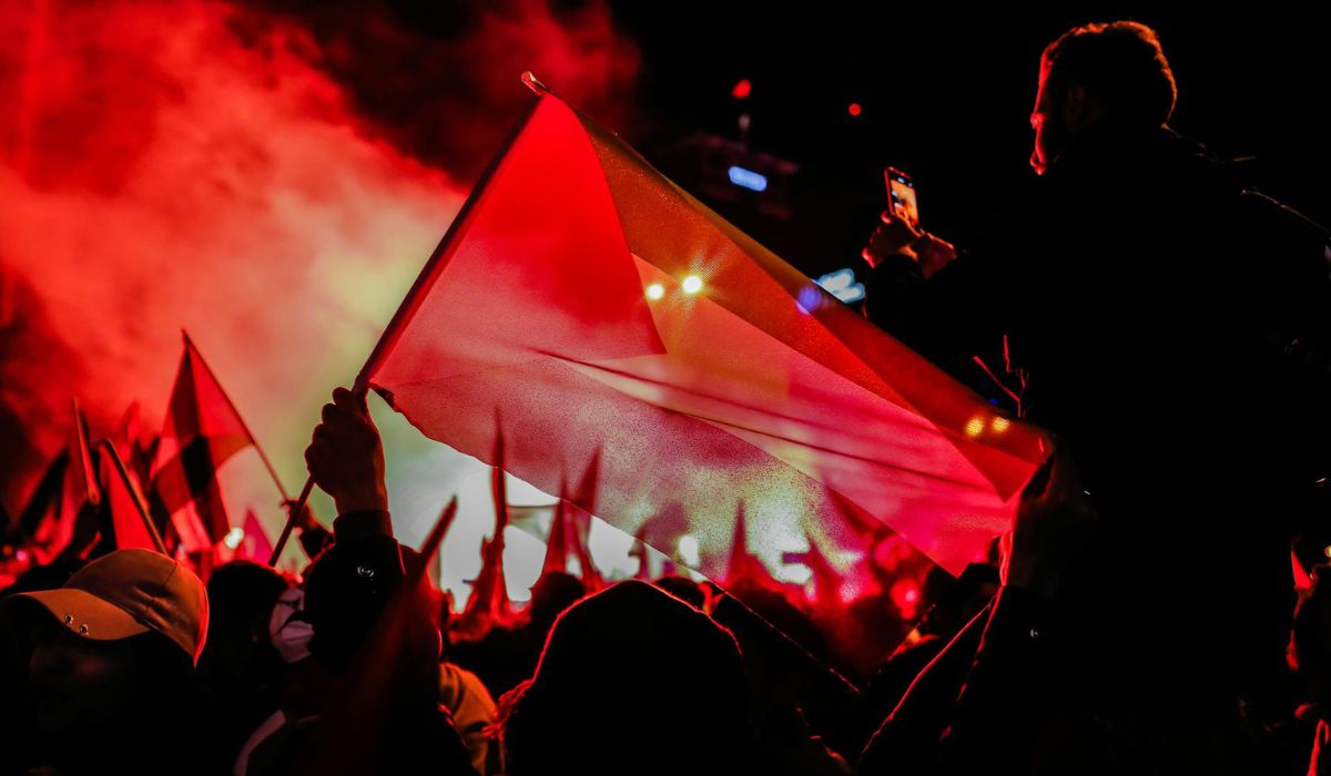 People Gathering in a Concert.