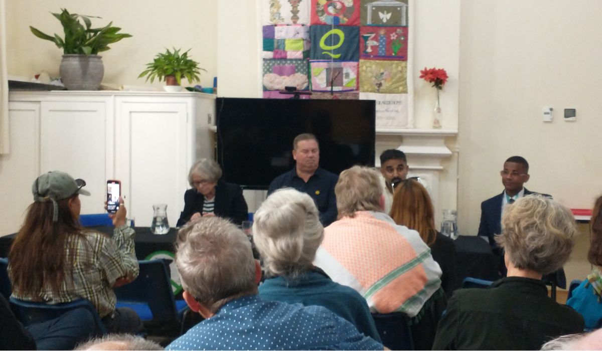 Fringe meeting at the TUC conference in Brighton on Tuesday 9 September.