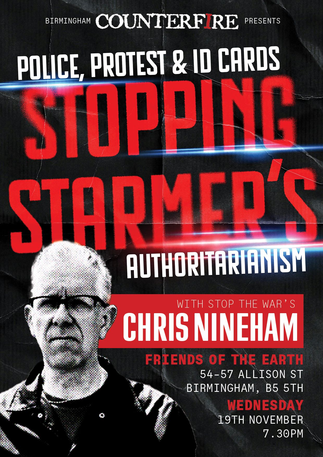 Birmingham – Police, protest & ID cards: stopping Starmer’s ...