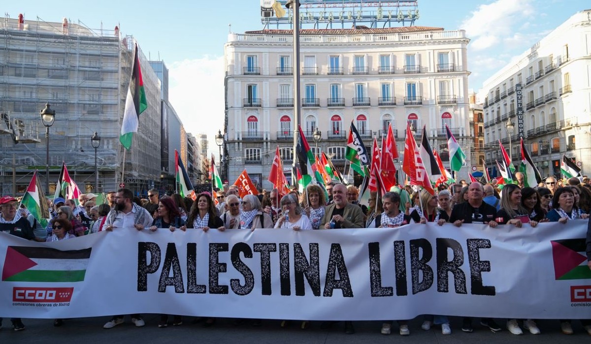 Walking out for Palestine: Spanish workers step up
