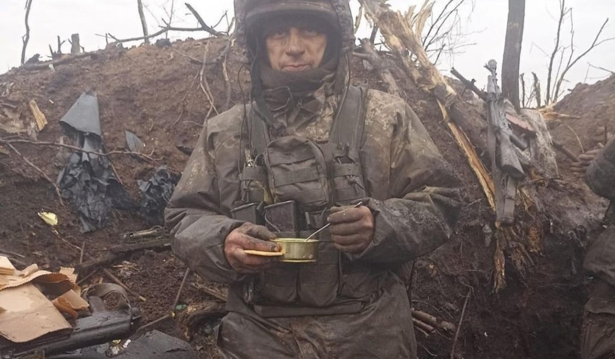 Soldier at the Battle of Bakhmut, November 26, 2022