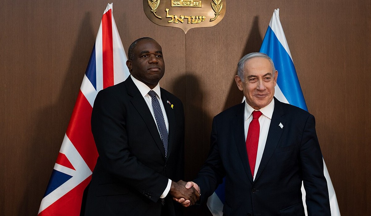 David Lammy meets with Prime Minister Netanyahu