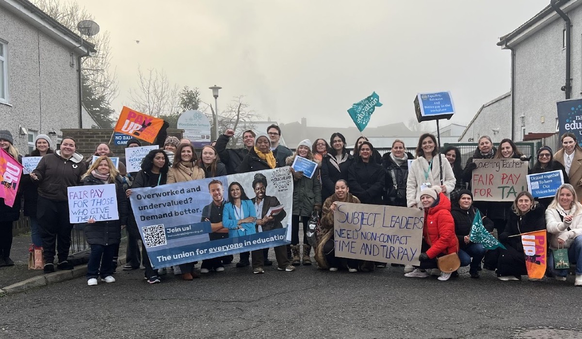 Woodlands picket in Harrow