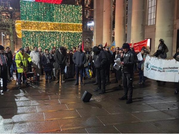 Demonstration in Manchester