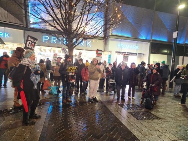 Demonstration in Birmingham