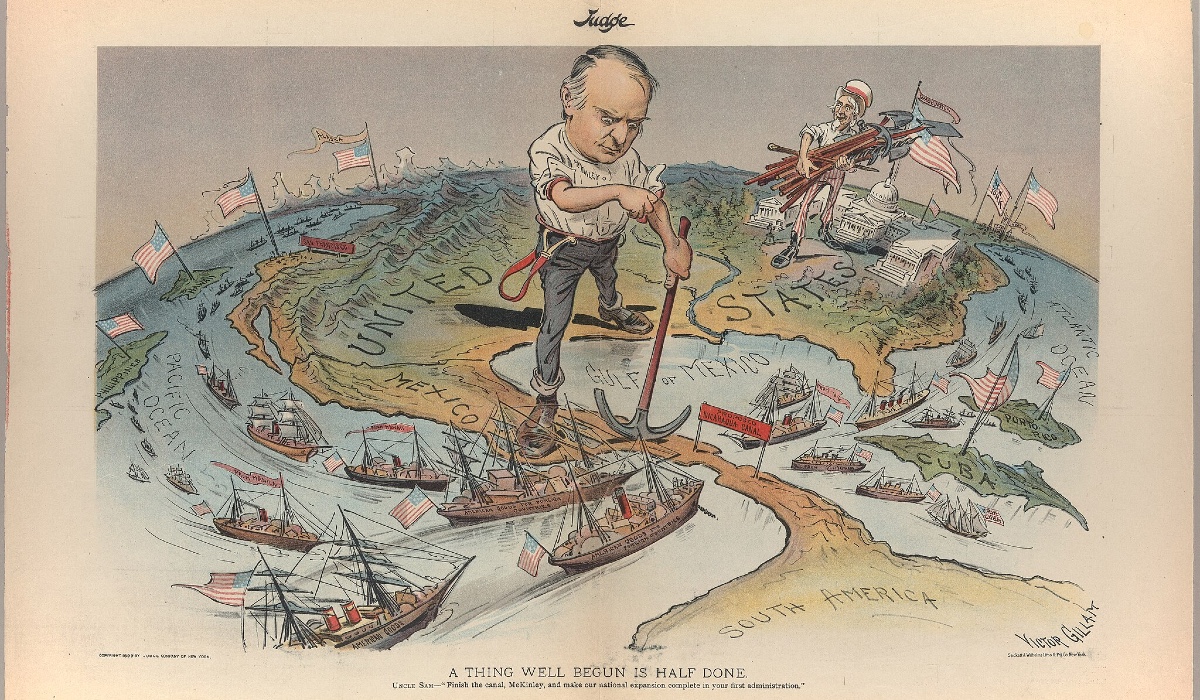 Victor Gillam's painting, 'A Thing Well Begun is Half Done', 1899. Victor Gillam, Public domain, via Wikimedia Commons