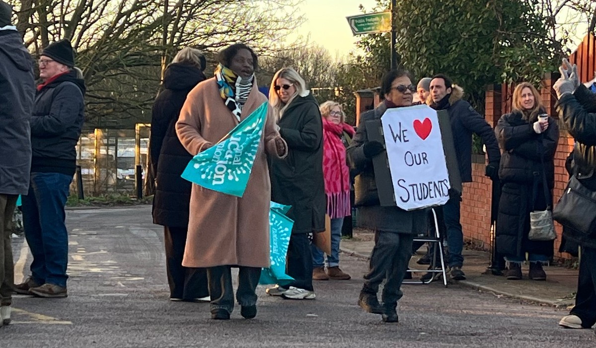 Woodfield School strike