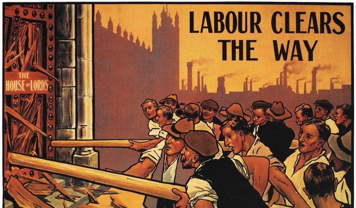 Labour Party election poster 1909