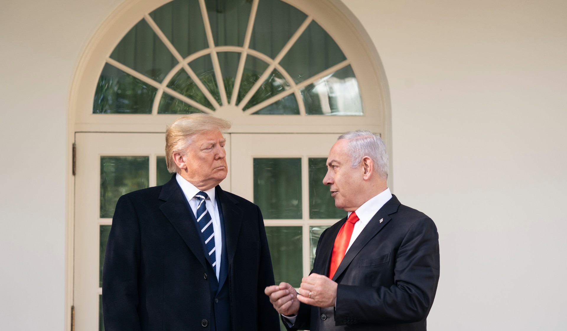 Trump and Netanyahu meet in Washington.